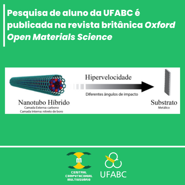 Pesquisa de aluno é publicada na revista Oxford Open Materials Science