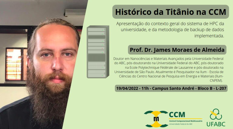Workshop HPC com Prof. Dr. James Moraes de Almeida